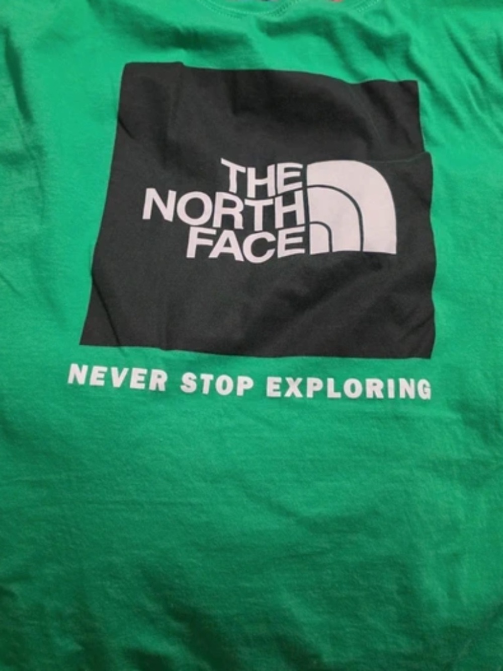 North Face Green Tee